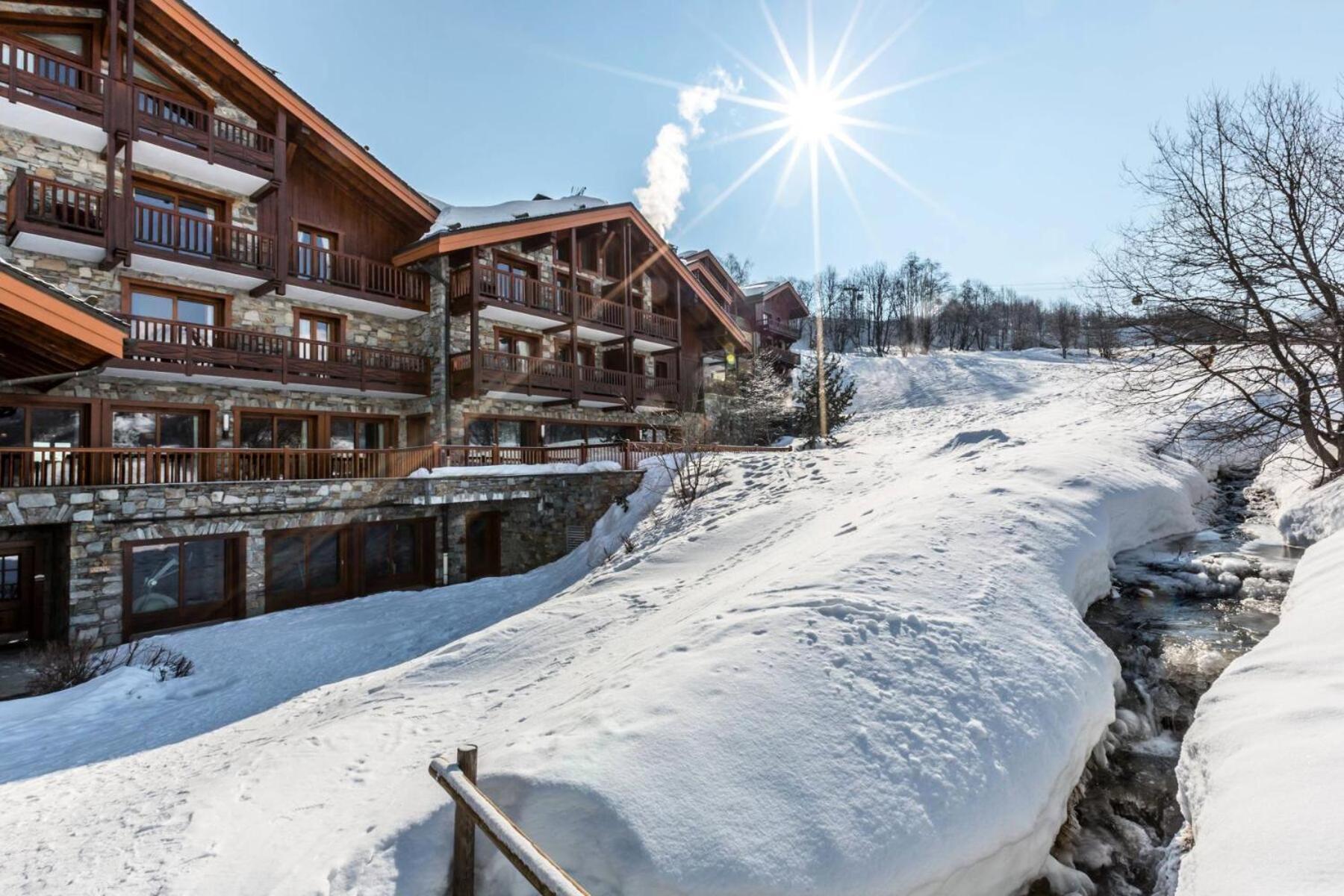 Les Chalets Du Gypse - Les Chalets Du Gypse A08 Mae-3541 Saint-Martin-de-Belleville Buitenkant foto